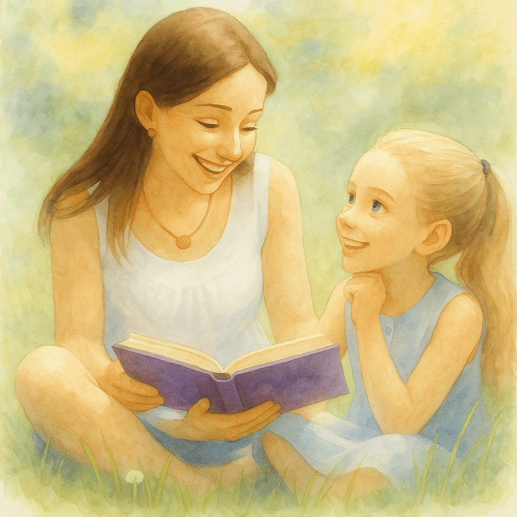 Soft watercolor style